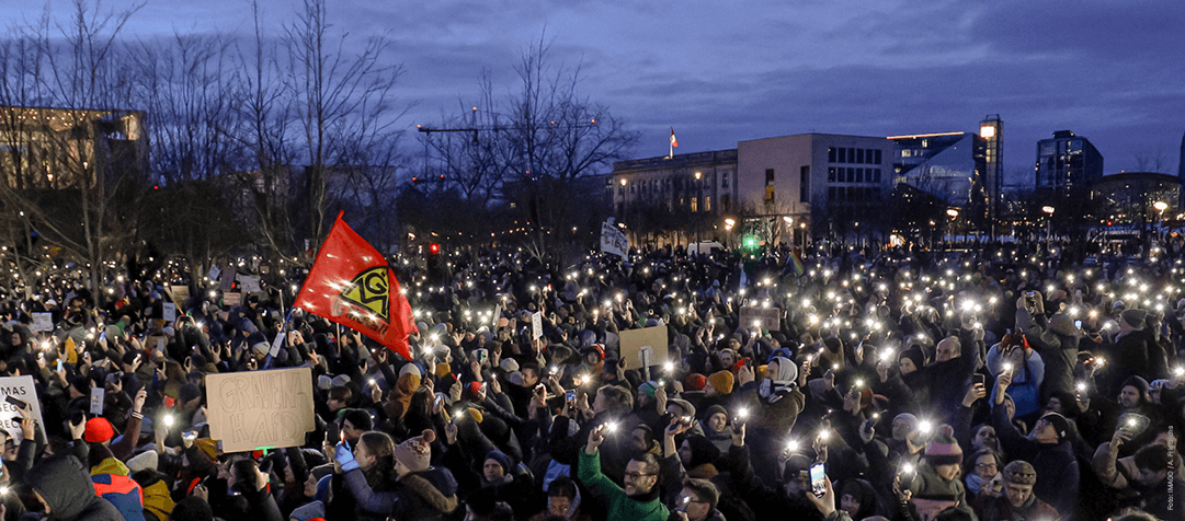 Demo gegen Rechts